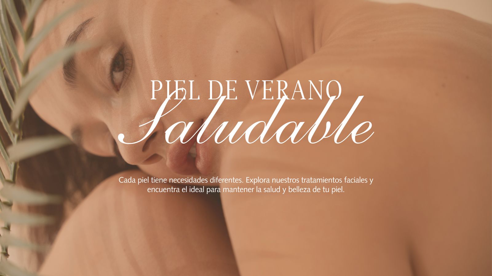 Piel de verano saludable — tratamientos faciales