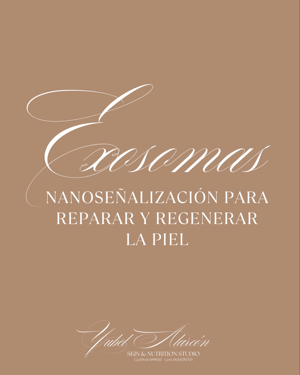 Exosomas: nanoseñalización para reparar y regenerar la piel