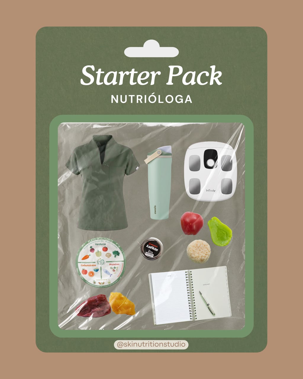 Starter Pack de nutrióloga: báscula de composición corporal y plato inteligente